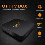 2023 Q96 กล่องรับสัญญาณtv กล่องทีวี Box Android 10.0 Set Top Box 8+128G 4K Smart Media Player กล่องดิจิตอล Quad Core เครื่องเล่นเครือข่าย Wifi วิดีโอเกมกล่องสมาร์ททีวี