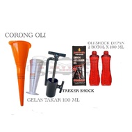 Oil funnel measuring cup 100 milli front shock oil funnel oil funnel petrol funnel measuring cup 100