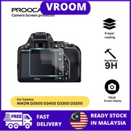 🔥READY STOCK🔥PROOCAM SPN-D3500 GLASS SCREEN PROTECTOR  NIK D3500 D3400 D3300 D3200 1