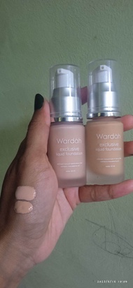 Wardah Exclusive Foundation Rijek Kemasan Exp Aman