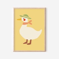 數位 鴨子－數位下載嬰兒房海報