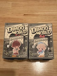 Dimoo迪士尼搪膠毛絨鑰匙圈 唐老鴨 奇奇和蒂蒂POP MART DIMOO WORLD Disney