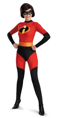 Elastigirl Helen Parr Ladies Halloween Costume Incredible 2 Jumpsuit Costume Adult Woman Cosplay