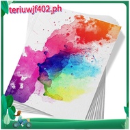 60 Sheets Sketch Paper Acid-Free Bulk White Paper Cold  50% Cotton 140Lb /300Gsm (7.68 X 5.31 Inch)