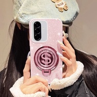 YBD Phone Case For Samsung Galaxy M56 A13 A14 A04S A05S F14 A15 A16 M16 F16 5G Rotating USD Bracket 