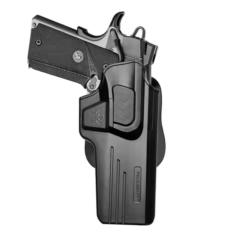 OWB Holster Paddle Polymer Fit: Sig Sauer 1911 / Springfield Operator 1911-A1 / Kimber 1911 5in - Ou