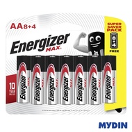 Energizer Max AA Batteries (8+4 pieces)