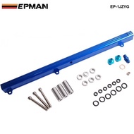 Aluminium Billet Top Feed Injector Fuel Rail Turbo Kit Blue High Quality For Toyota 1JZ EP-1JZYG