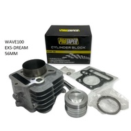 EX5 DREAM/ WAVE 100 PROTAPER RACING BLOCK [53MM DOME PISTON / 56MM SEMI DOME PISTON ]