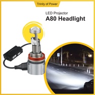 *1 Year Warranty* 2PCS LED Projector Headlight 100W Decoder Headlight Lampu Depan Kereta H4 H7 H8 H1