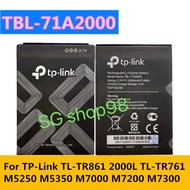 แบตเตอรี่ TP-Link TL-TR861 2000L TL-TR761 M5250 M5350 M7000 M7200 M7300 TBL-71A2000 2000mAh ส่งจากไท
