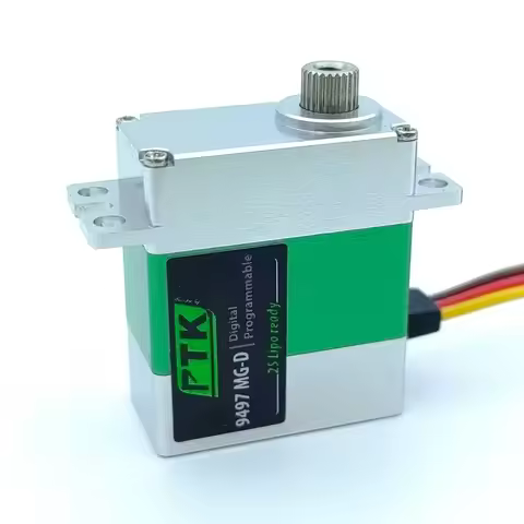 PTK 9497 servo MG-D 20g size Digital Servo Metal gear Programmable 2S Lipo Ready for RC Helicopter R