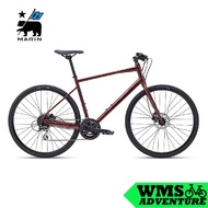 MARIN FAIRFAX 2 HYBRID BIKE URBAN COMMUTE PAVEMENT BICYCLE  (Red)