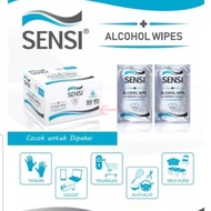 Sensi Alcohol Wipes 70% Isopropyl Alcohol / Large Alcohol Wipes
