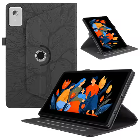 Coque For Lenovo Idea Tab Plus 12.1 inch tb361fu Case 360 Rotating Stand Tablet Funda For Lenovo Ide