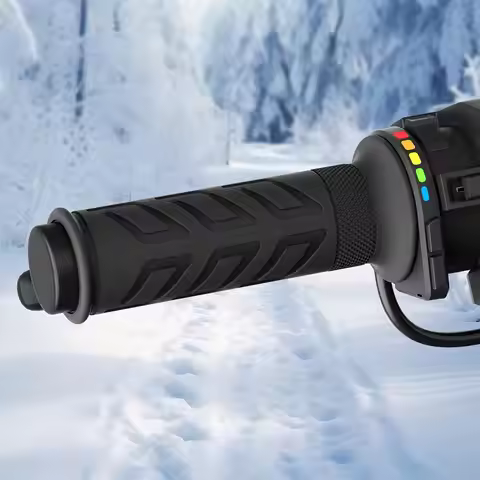 FOR J60F Heated Handle Grips with Memory Technology Electric Heated Grips Easy Installation Bike Lev