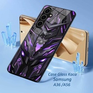 Softcase Glass Glitter For SAMSUNG A36 A56 2025 Casing hp SAMSUNG A36 A56 2025 - K49