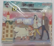 BANDAI - 一番賞 SPY X FAMILY 間諜家家酒 劇場版 code white D賞 膠牌 企牌 立牌 週邊擺設 [平行進口]