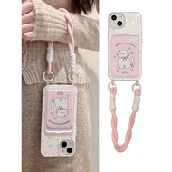 HP Beautiful Cat Anti-Fungus Card Holder Case Realme C85 15T 5G C71 C63 C67 C61 C65 C75Xnote 60 60Xc