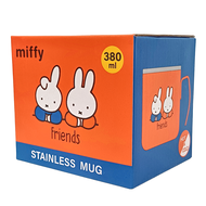miffy 米飛 不鏽鋼杯附蓋 11.8 x 8.8 x 8.8cm 380ml  1個