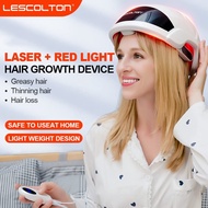 Lescolton Men Hair growth Cap helmet Laser Hair Regrowth Laser Helmet Hair Loss Laser Treatment Hair