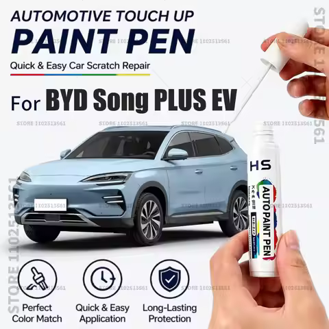 For 2021-2025 BYD Song PLUS EV Car Paint Repair Pen Restores Original Factory Paint Finish Azure Blu