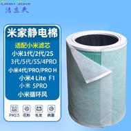 DIY Xiaomi Purifier Universal Filter Element Cotton First Effect Cotton Filter Mesh Electrostatic Co