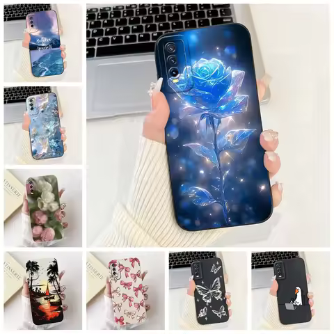 For Vivo Y20 V2029 Case Y20i V2027 Fashion Luxury Cute Kawaii Funny Cool Shockproof Silicon Cover Fo