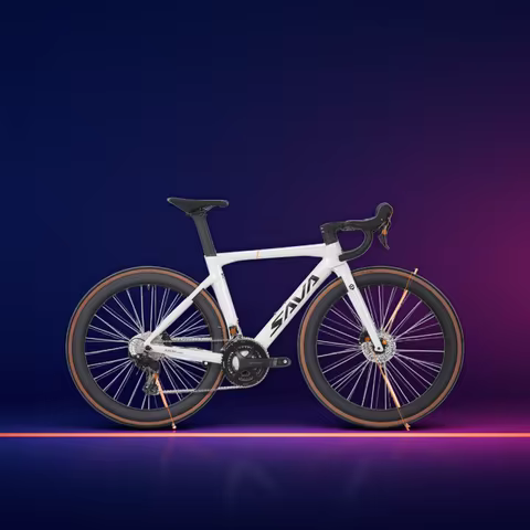 SAVA R08-7120 Full Carbon Fiber Road Bike 24 Speed with SHIMAN0 105 R7120 Kit 2*12 24 Speed Road Bik