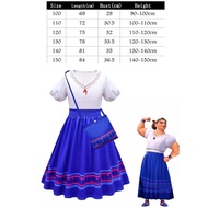 สินค้าขายดี+++ พร้อมส่ง ชุดEncanto ชุดลุยซา Luisa Encanto ชุดถอดแบบเสมือนจริง ##ชุดแฟนซี ชุดเด็ก การ