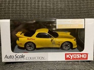 全新京商 Kyosho 頭文字D Initial D RX-7  FD3S A-spec 高橋啟介 Mini-Z Auto Scale Collection 1/27 body shell 車殼