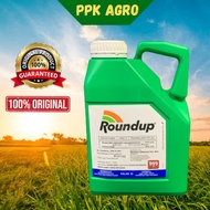 4L Roundup Original【Bukan Barang Tiruan】Glyphosate 41% Racun Round Up Ori  (Racun Rumput Rumpai/Lala
