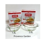 Pyrex Casserole 2.0L Provence Garden With Glass Lid/Provence Garden Pyrex Bakeware Casserole 1.4L/Ma