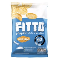 Fitto Whole Grain Popped Chips 20g x 1 Piece Delicious Thai Nutritious Healthy Flavored Crunchy Good