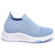 "WM2315" Kids Knitted SNEAKERS For 2-9 Years Old/BOY & GIRL "Blue"/ 7eleven