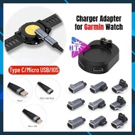 Type C iOS Micro Adapter Charger For Garmin Fenix 7 7S 7X 6 6S 6X 5 5S 5X Venu 2 2S Forerunner Vivoactive Instinct