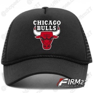 CHICAGO BULLS Trucker Hat with Mesh/ - CHICAGO BULLS BASKETBALL Hat