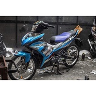 Exciter 150 boss stamp blue and black, Exciter 150 stamp, Exciter 150 boss team, Exciter 150 car sti
