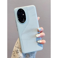 For Honor 200 Pro Casing Wavy Leather Hard Phone Case Cover