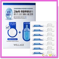 Wellage唯拉珠玻尿酸保濕精華七日套裝 (藍)(8809619271205)(平行進口)