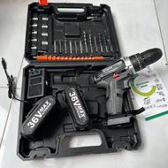 Bộ Máy Khoan 2 Pin HITACHI 36V. Máy Khoan Pin Hitachi 10mm 3 chức năng bộ phụ kiện 24 chi tiết. LKP