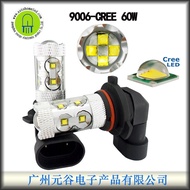 Lampu Kabus Depan LED 60W Lampu Depan Kereta 60W 9005 9006 P13W