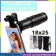 APEXEL Universal 18x25 Monocular Zoom HD Optical Cell Phone Lens Observing Survey 18X Telephoto Lens