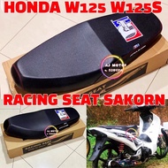 HONDA W125 W125S RACING SEAT SAKORN SA KORN CARBON WAVE WAVE125 125 WAVE125S 125S SIT SARUNG COVER KULIT RECARO KINGDRAG