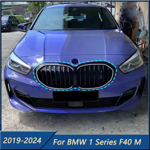Front LED Light Grille For BMW 1 Series F40 M135i 118i 118D M Sport 128ti 2019-2024 Replacement Sing