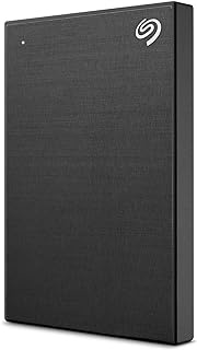 Seagate STKY2000400 One Touch External HDD with Password Protection, 2TB, Black