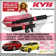 KAYABA KYB EXCEL G Honda City GM6 T9A / Jazz GK5 T5A (2014~) Gas Shock Strut Absorber ( REAR 2PCS )