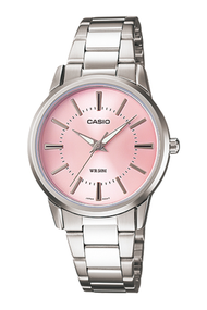 Casio Standard นาฬิกาข้อมือผู้หญิง สายสแตนเลส รุ่น LTP-1303D,LTP-1303D-4A - สีเงิน