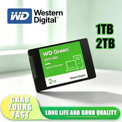 For WD GREEN 2.5" SATA III SLC internal Solid State Disk 500GB 1TB 2TB 4TB Read Speed 545MB Hard Dri