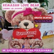 Coklat Silverqueen Bear Beruang Love Chunky Chocolate Bar Silverquen Buy 1 Get 1 Free Cadbury Dairy 